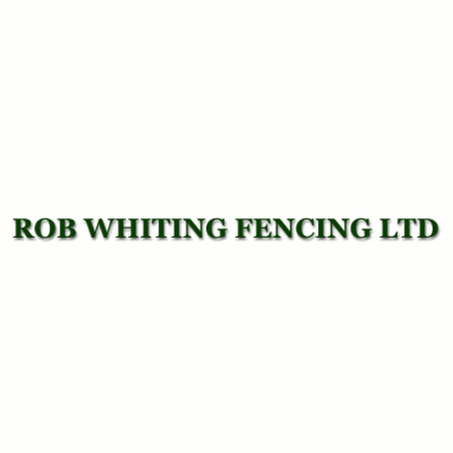 Rob Whiting Fencing Limited